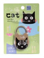 Z01бежевый Замок кодовый навесной детский