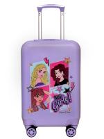 G231 сиреневый чемодан детский 20" Комикс