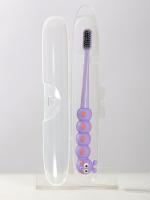 Y31 сиреневый Зубная щетка в футляре Гусеница