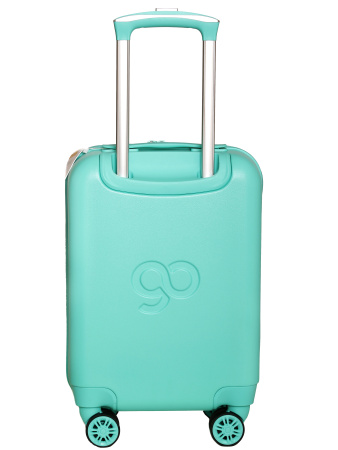 R126 зеленый чемодан детский Лисичка Fox