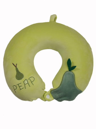 Y24 зеленый  Подушка для путешествий Груша