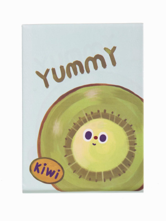 Y41 зеленый Зеркало косметическое Киви